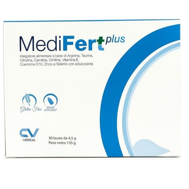 L-Arginina 2.000 mg + L-Carnitina – 30 sobres | Medifert Plus