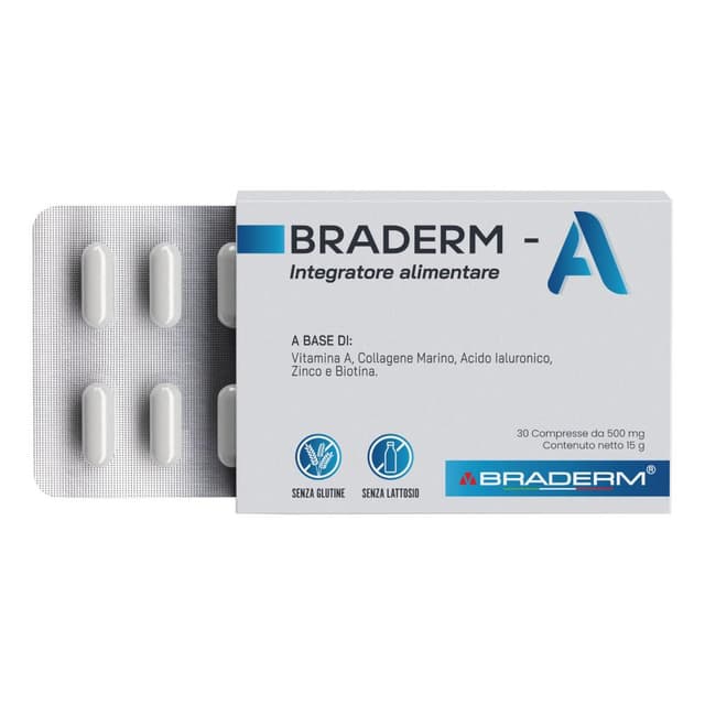 Braderm A – 30 comprimidos
