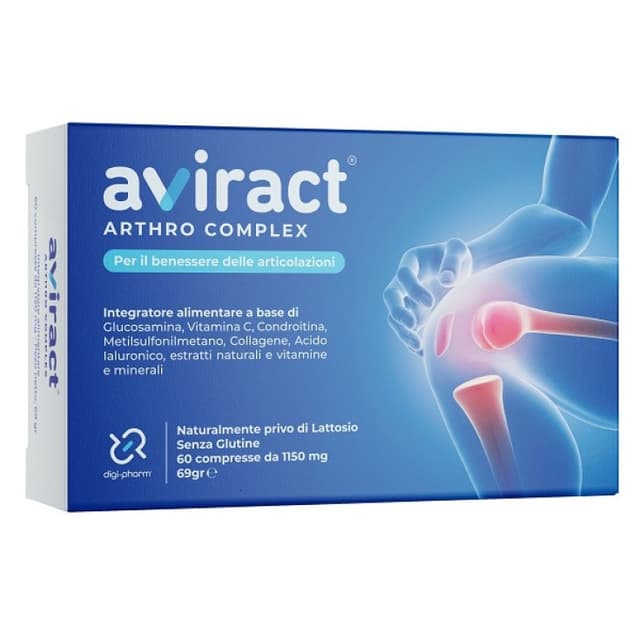 Aviract Arthro Complex – Glucosamina 500 mg + Vitamina C – 60 comprimidos
