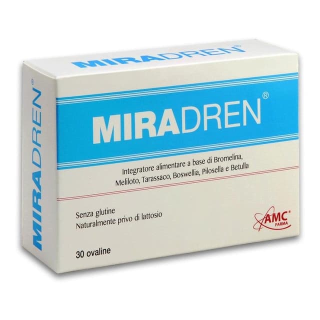 Miradren Meliloto + Bromelina – 30 comprimidos complemento alimenticio