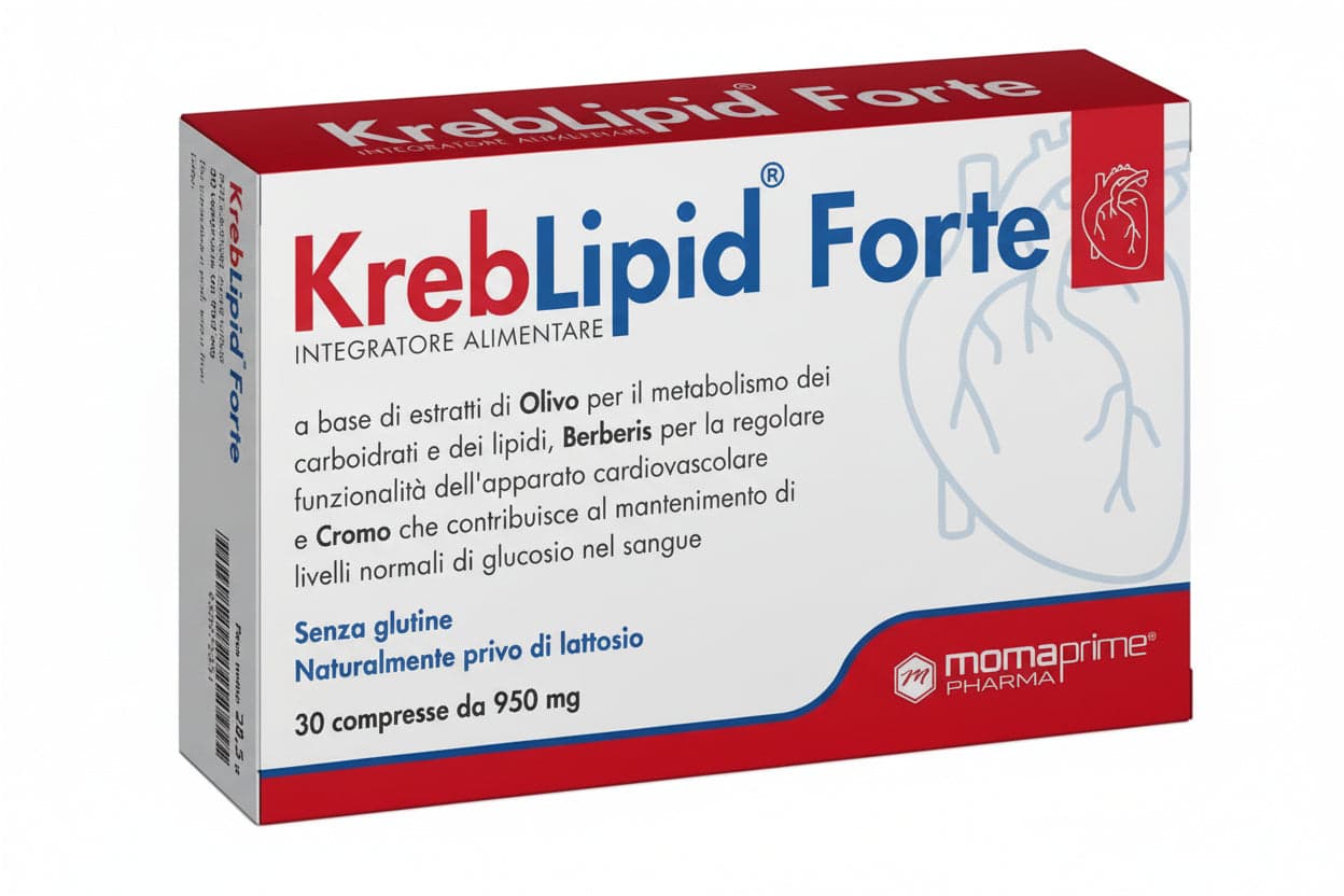 Berberina 200 mg + Cardo Mariano – 30 comprimidos | Kreblipid Forte