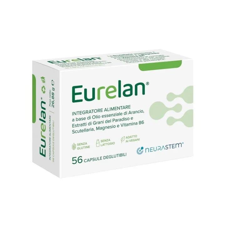 Magnesio 56,26 mg – 56 cápsulas | Eurelan