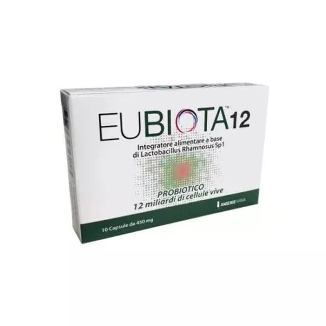 Eubiota 12 – Probióticos con bacterias del ácido láctico – 20 cápsulas