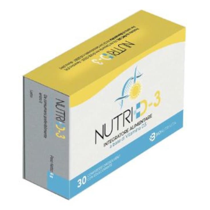 Nutri D3 Vitamina D3 – 30 comprimidos orodispersables Orosol