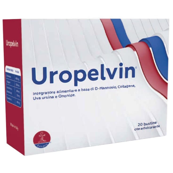 Uropelvin D-Manosa 4.000 mg + Colágeno – 20 sobres de complemento alimenticio