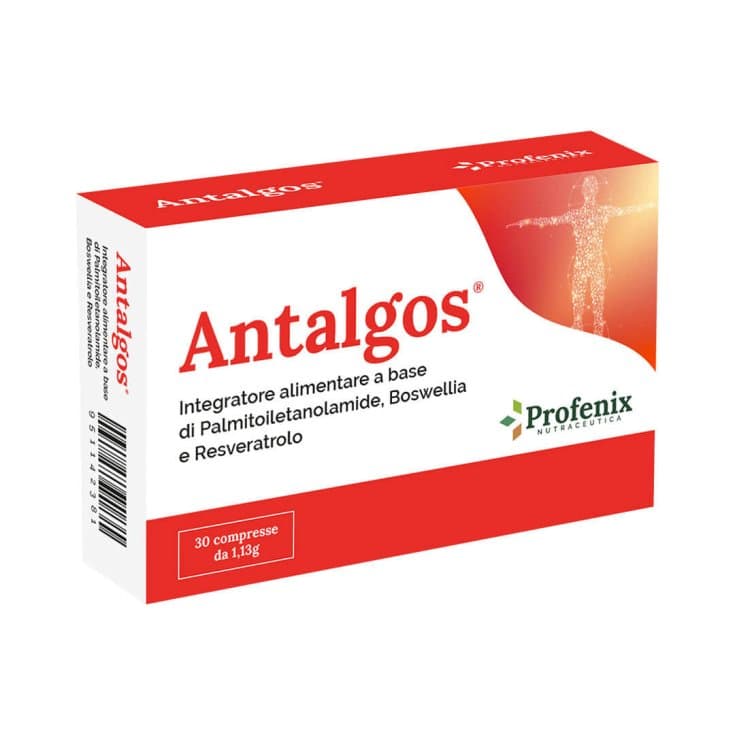 Antalgos Palmitoiletanolamida (PEA) 600 mg + Incienso (Boswellia) – 30 comprimidos