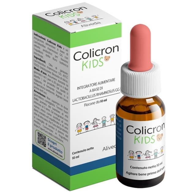 Probióticos con bacterias del ácido láctico – 1,2 g polvo | Colicron Kids
