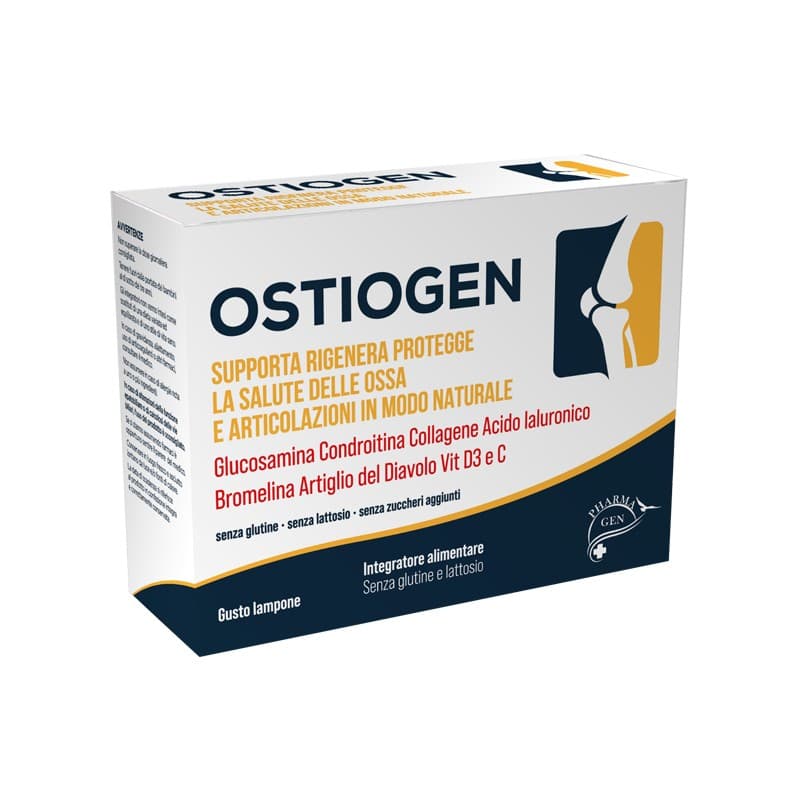 Glucosamina 500 mg + Condroitina – 20 sticks de 10 ml | Ostiogen