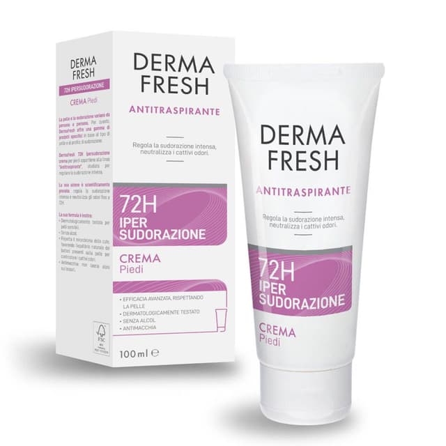 Dermafresh 72h Sudoración Intensa Pies – Crema
