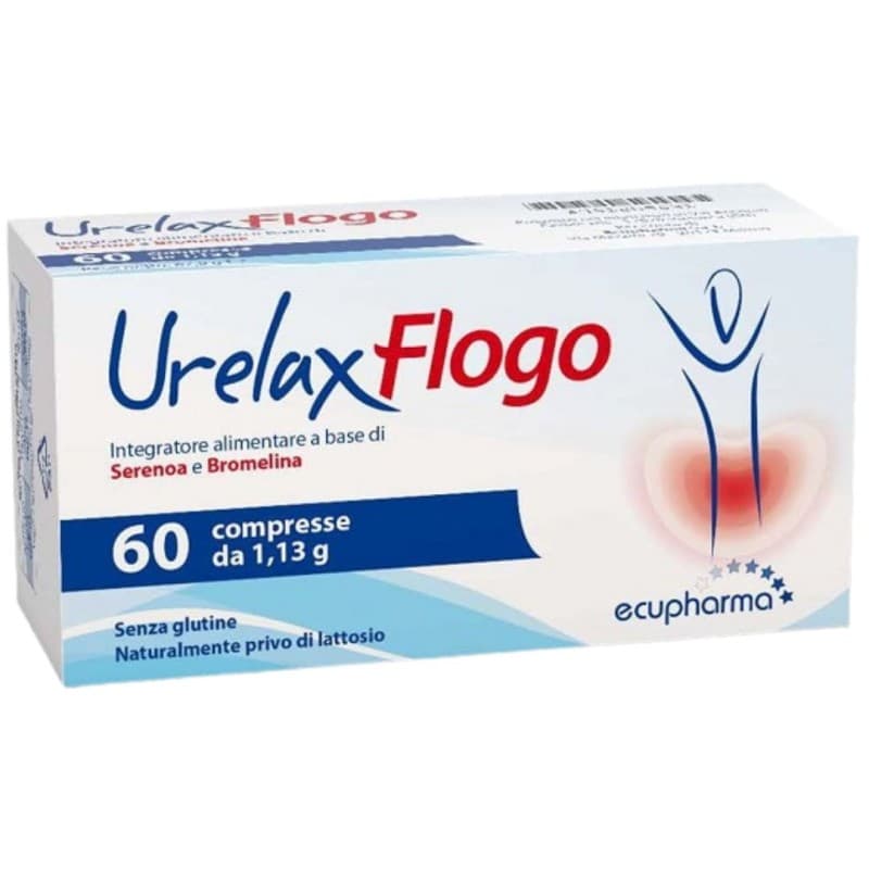 Serenoa 800 mg + Bromelina – 60 comprimidos | Urelax Flogo