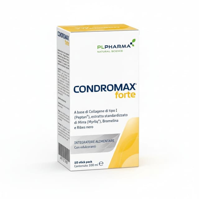 Colágeno 5.000 mg + Bromelina – 10 sobres | Condromax Forte