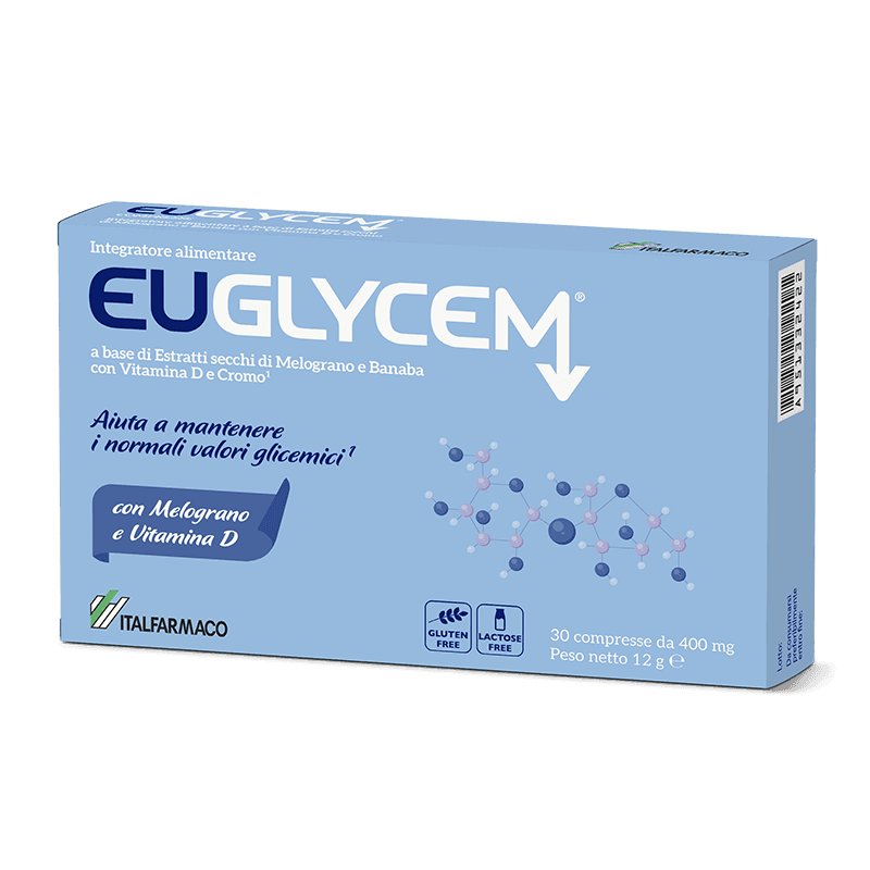 Banaba + Cromo – 30 comprimidos | Euglycem