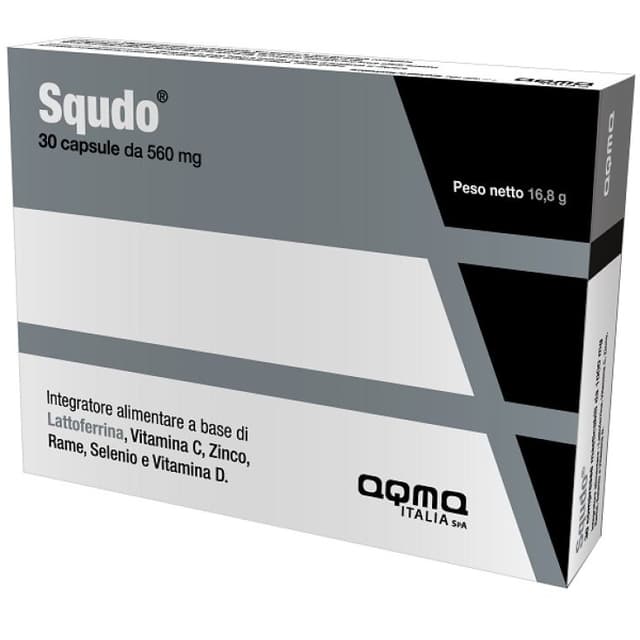 Lactoferrina 200 mg + vitamina C – 30 cápsulas | Squdo