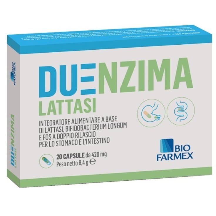 Duenzima Lattasi lactasa – 20 cápsulas