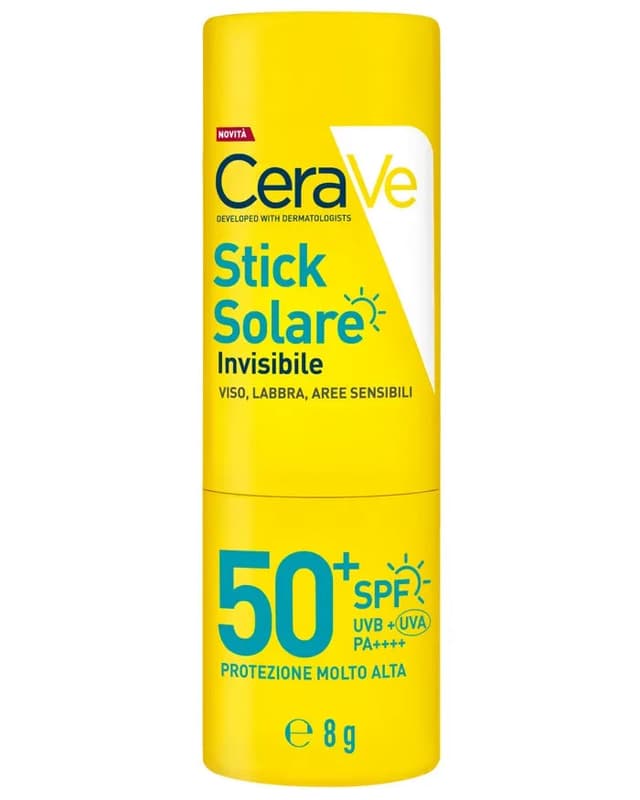 CeraVe Stick Solar FPS 50+ con Ceramidas – 8 g