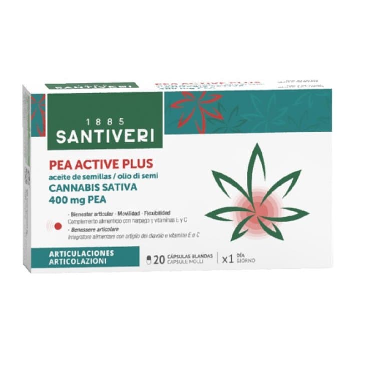 Pea Active Plus – 20 cápsulas con palmitoiletanolamida (PEA)