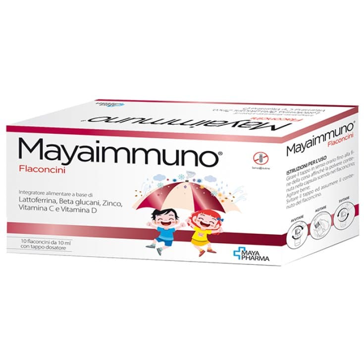 Lactoferrina + Vitamina C – 10 ampollas | Mayaimmuño