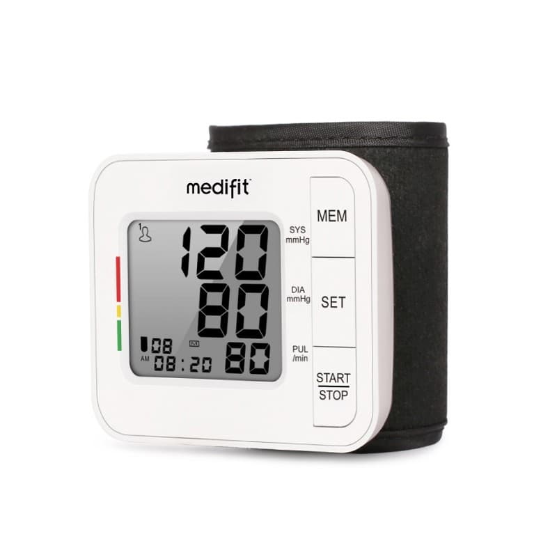 Medifit Tensiómetro de Muñeca – monitor digital de presión arterial