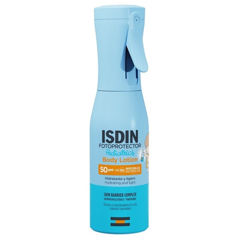 ISDIN Pediatrics Body Lotion SPF 50 – Protector solar para niños