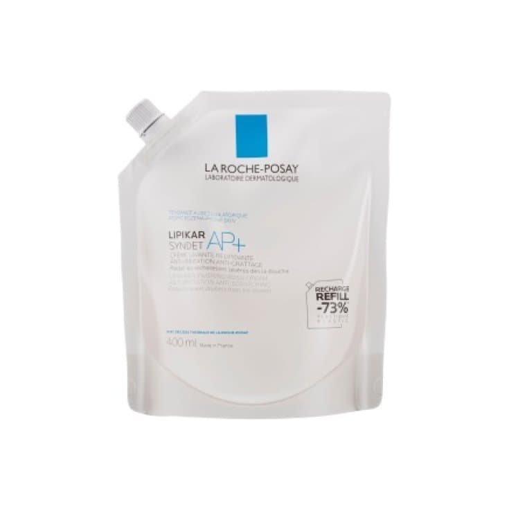 La Roche-Posay Lipikar Syndet AP+ Recambio – Crema limpiadora, 400 ml