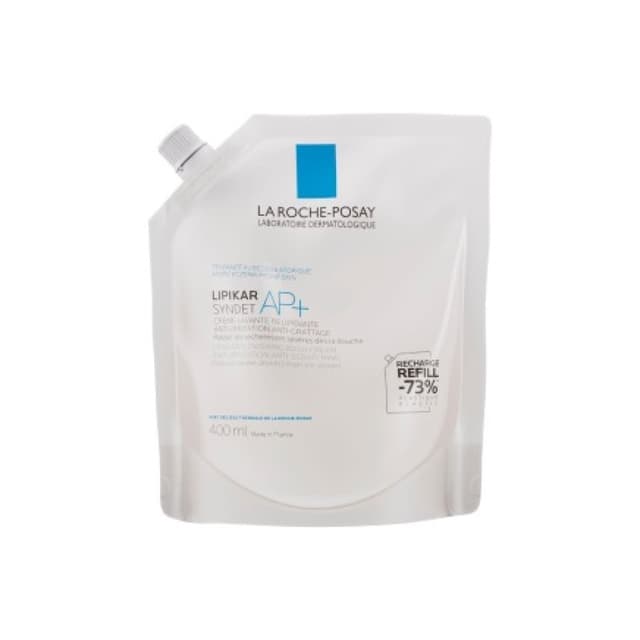 La Roche-Posay Lipikar Syndet AP+ Recambio – Crema limpiadora, 400 ml
