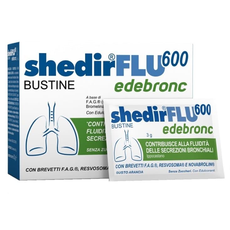 N-Acetilcisteína 600 mg + Vitamina C – 20 sobres | Shedirflu 600 Edebronc