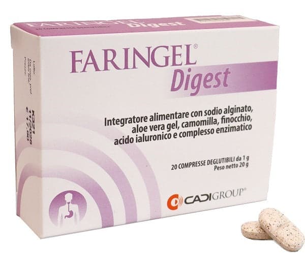Potasio + Hinojo – 20 comprimidos para tragar | Faringel Digest