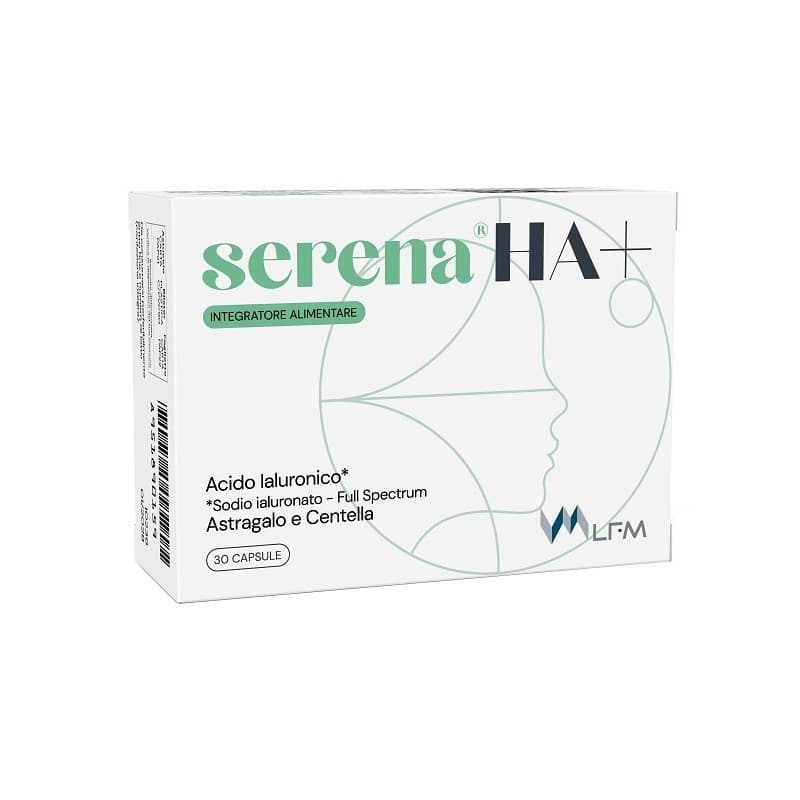 Ácido hialurónico + Centella (Gotu Kola) – 30 cápsulas | Serena HA