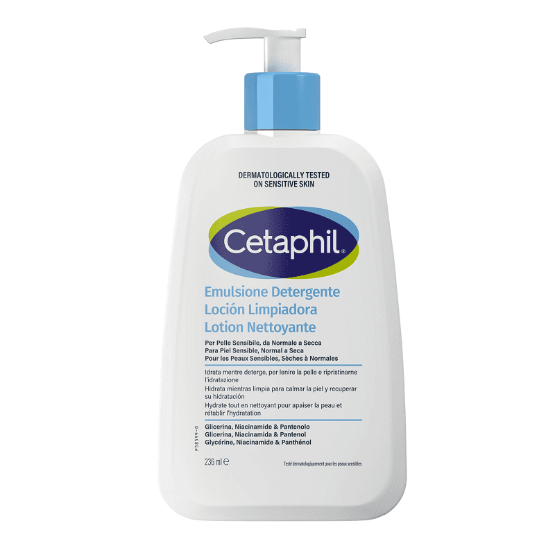Cetaphil Emulsión limpiadora facial – 236 ml
