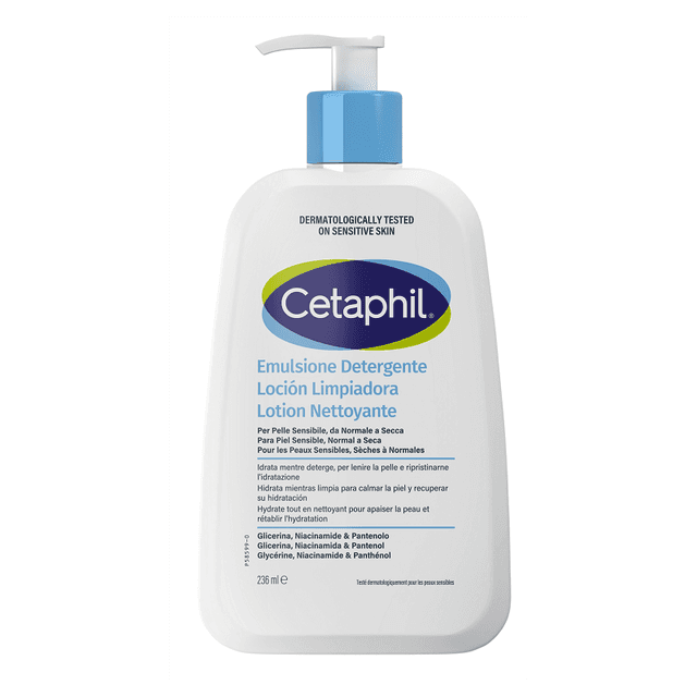 Cetaphil Emulsión limpiadora facial – 236 ml