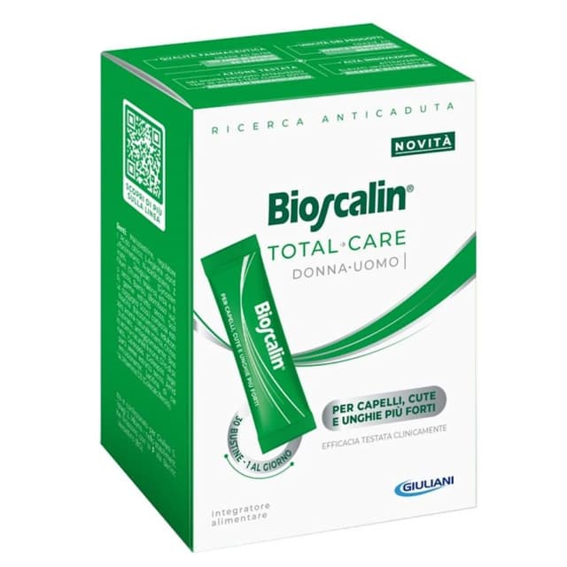 L-Arginina 50 mg + N-Acetilcisteína – 30 sobres | Bioscalin Total Care