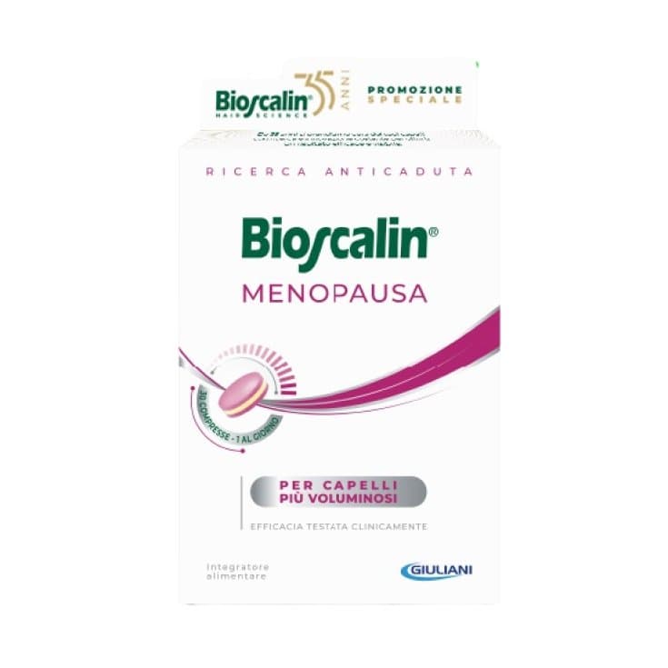 Biotina + Zinc – 30 comprimidos Menopausia | Bioscalin Menopausa
