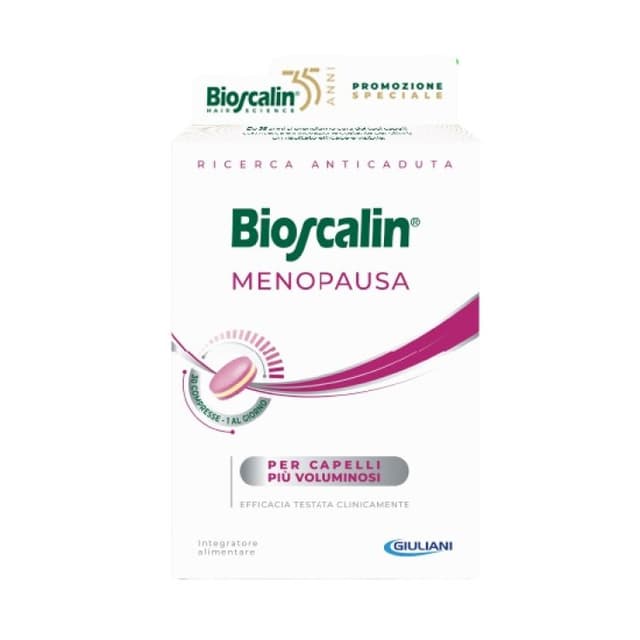 Biotina + Zinc – 30 comprimidos Menopausia | Bioscalin Menopausa