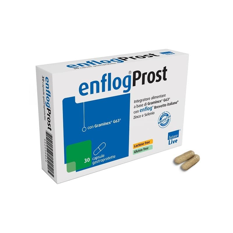 Bromelina + Zinc – 30 cápsulas gastrorresistentes | Enflogprost