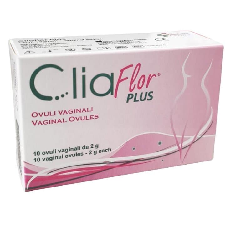 Cliaflor Plus Óvulos – 10 óvulos vaginales