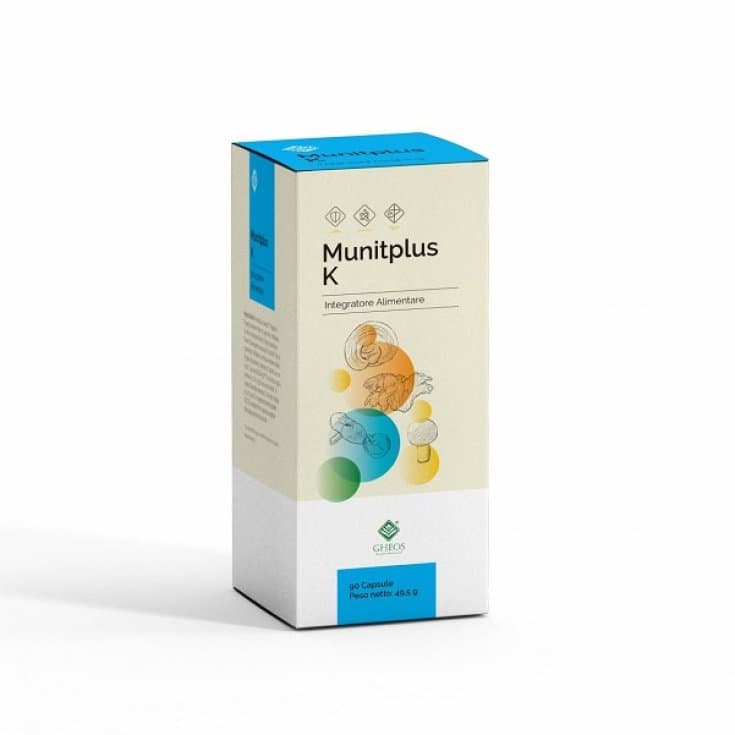 Vitamina C + Cúrcuma – 90 cápsulas GHEOS | Munitplus K