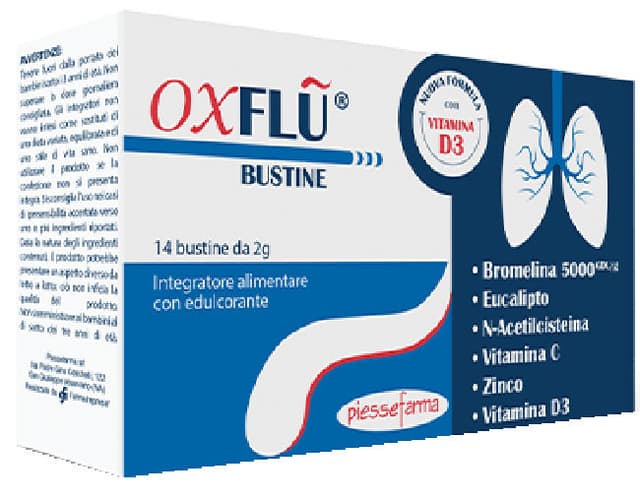 Bromelina + N-Acetilcisteína – 14 sobres | Oxflu