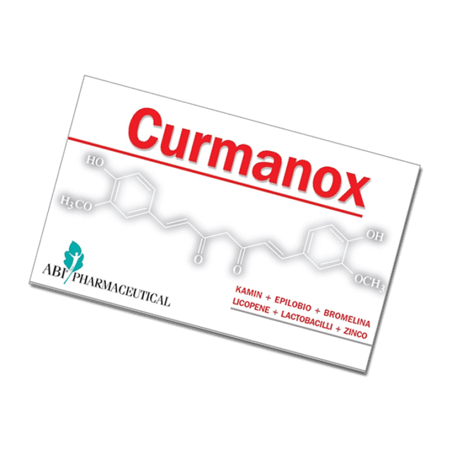 Curmanox Cúrcuma + Probióticos con bacterias lácticas – 15 comprimidos