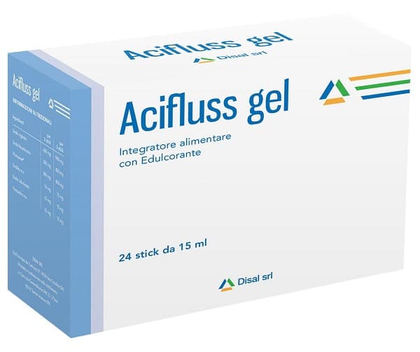 Acifluss Gel – 24 sticks de 15 ml