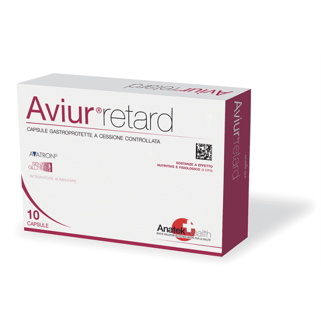 Aviur Retard – 10 cápsulas de liberación prolongada