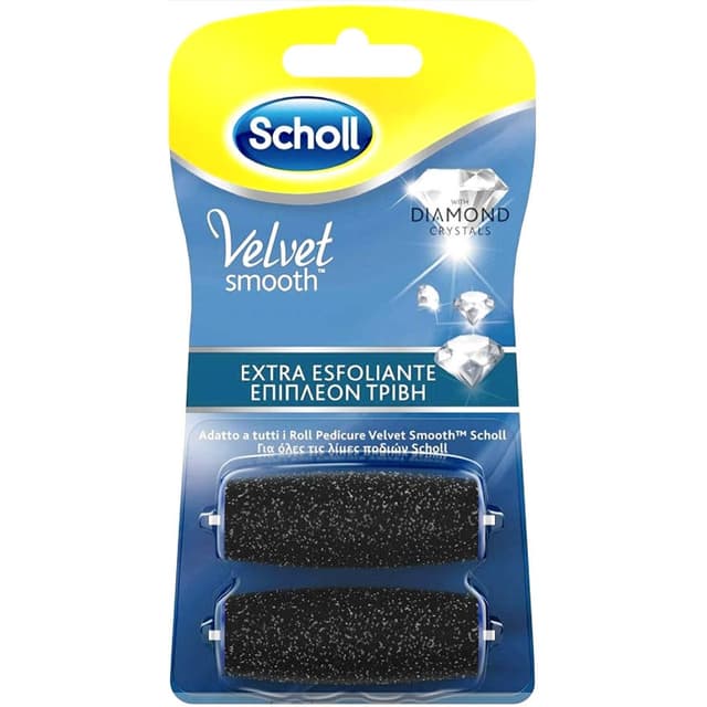 Scholl Velvet Smooth Recambios de rodillo – para eliminador de durezas eléctrico