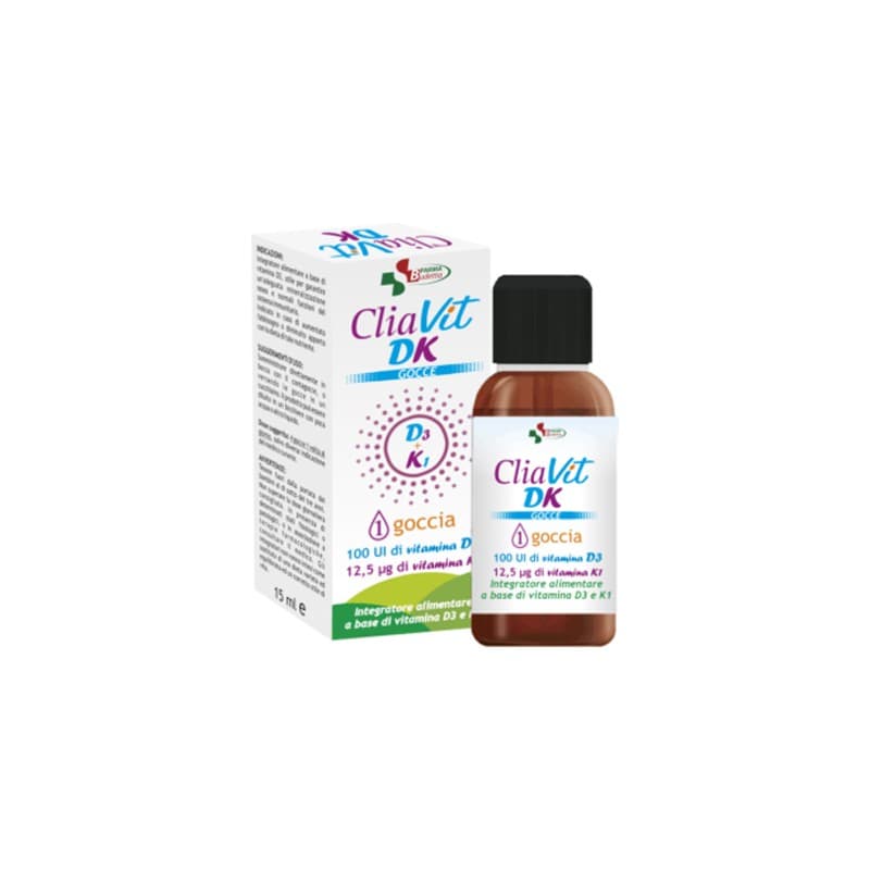 Cliavit DK Vitamina D3 + Vitamina K – Complemento alimenticio