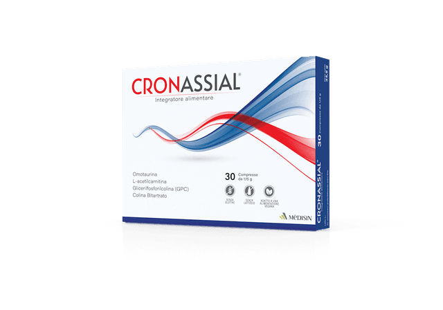 CRONASSIAL – Colina + Acetil-L-Carnitina – 30 comprimidos