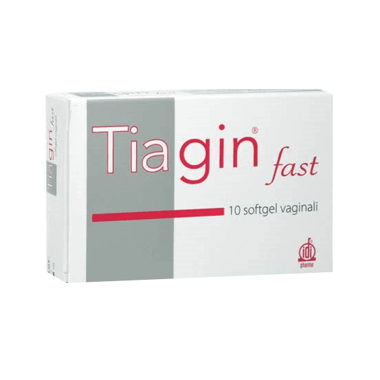 Tiagin Fast – 10 cápsulas blandas vaginales