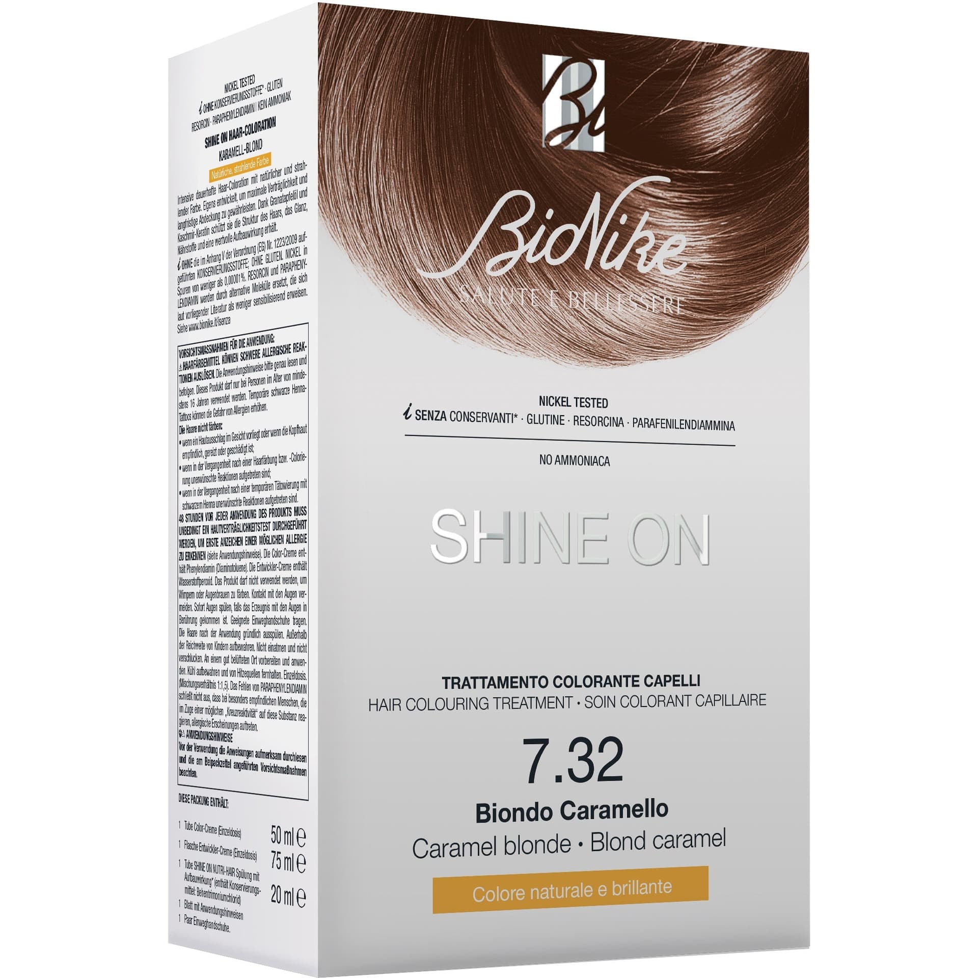 Shine On Tinte Rubio 7.32 – Coloración capilar