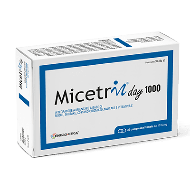 Vitamina C + Espirulina – 30 comprimidos | Micetrin Day 1000