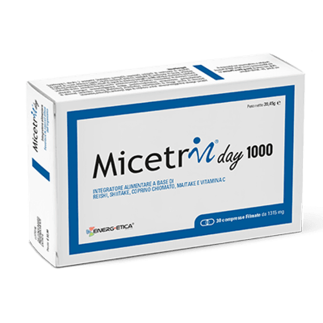 Vitamina C + Espirulina – 30 comprimidos | Micetrin Day 1000
