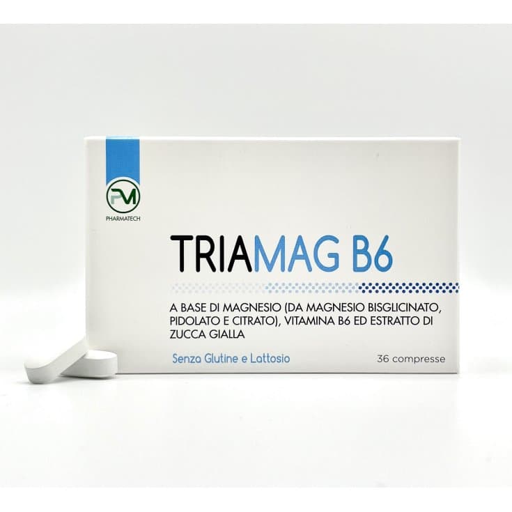 Triamag B6 – Magnesio + Vitamina B6 – 36 comprimidos