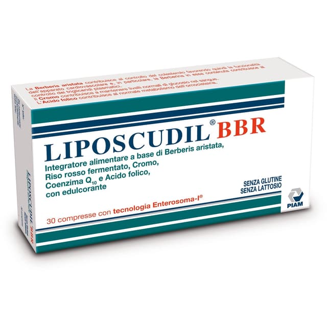 Liposcudil BBR – Berberina + Arroz Rojo – 30 comprimidos
