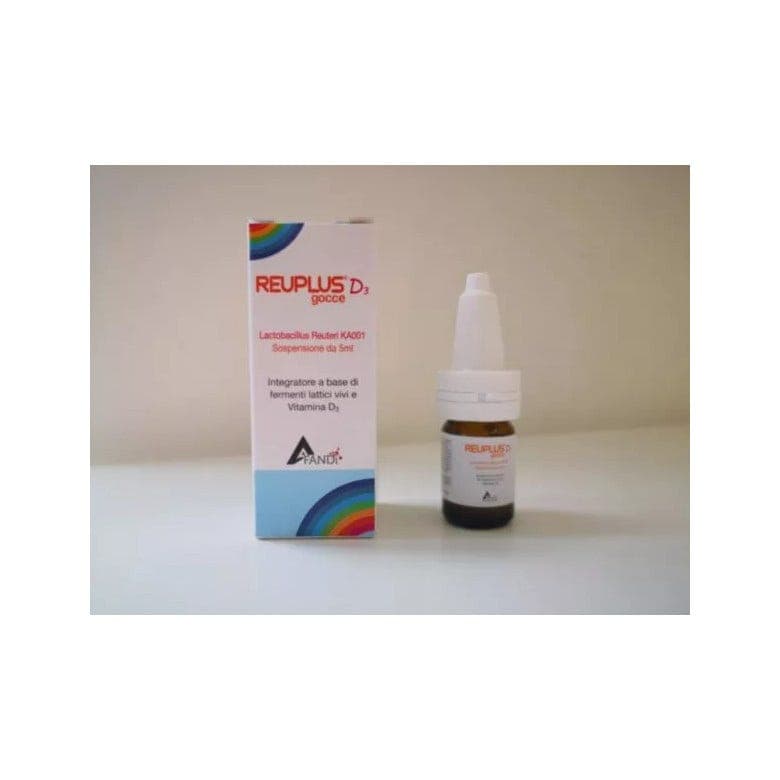 Vitamina D3 + bacterias del ácido láctico – 5 ml gotas | Reuplus D3 Gotas
